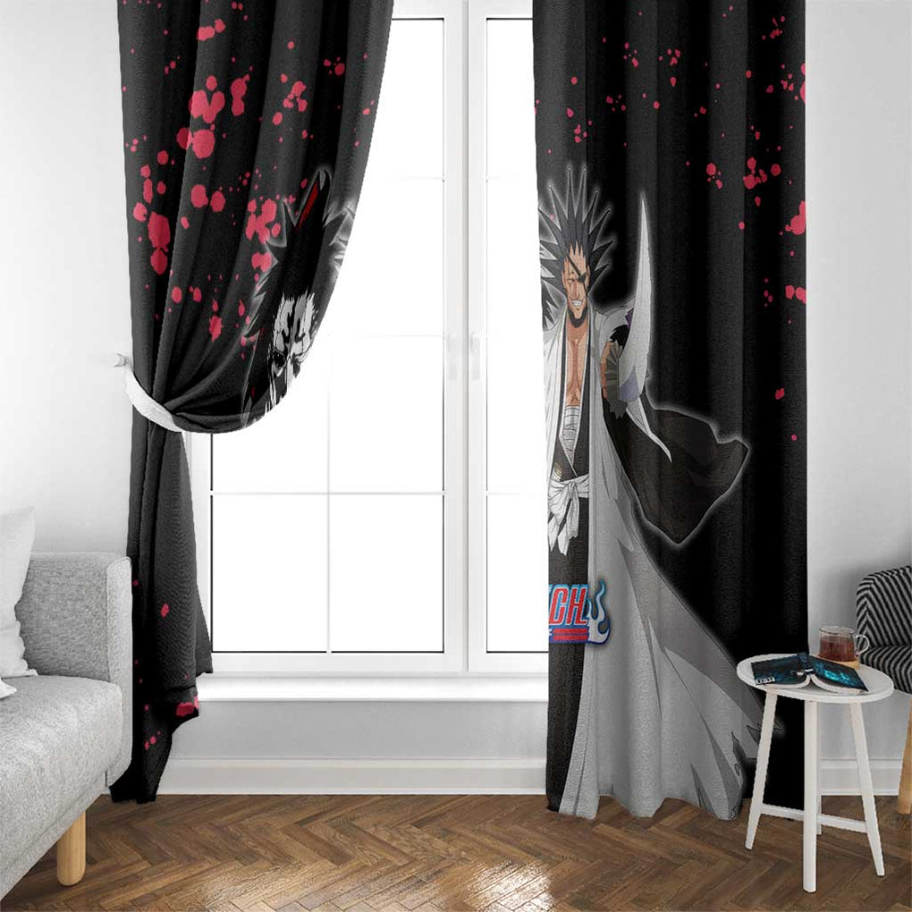 Zaraki Kenpachi - Bleach Window Curtain Anime Style