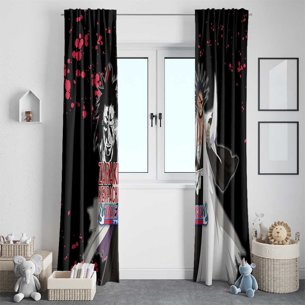 Zaraki Kenpachi - Bleach Window Curtain Anime Style