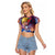 Trippy Howls Moving Castle Studio Ghibli Raglan Cropped T Shirt Anime Mix With Trippy Style