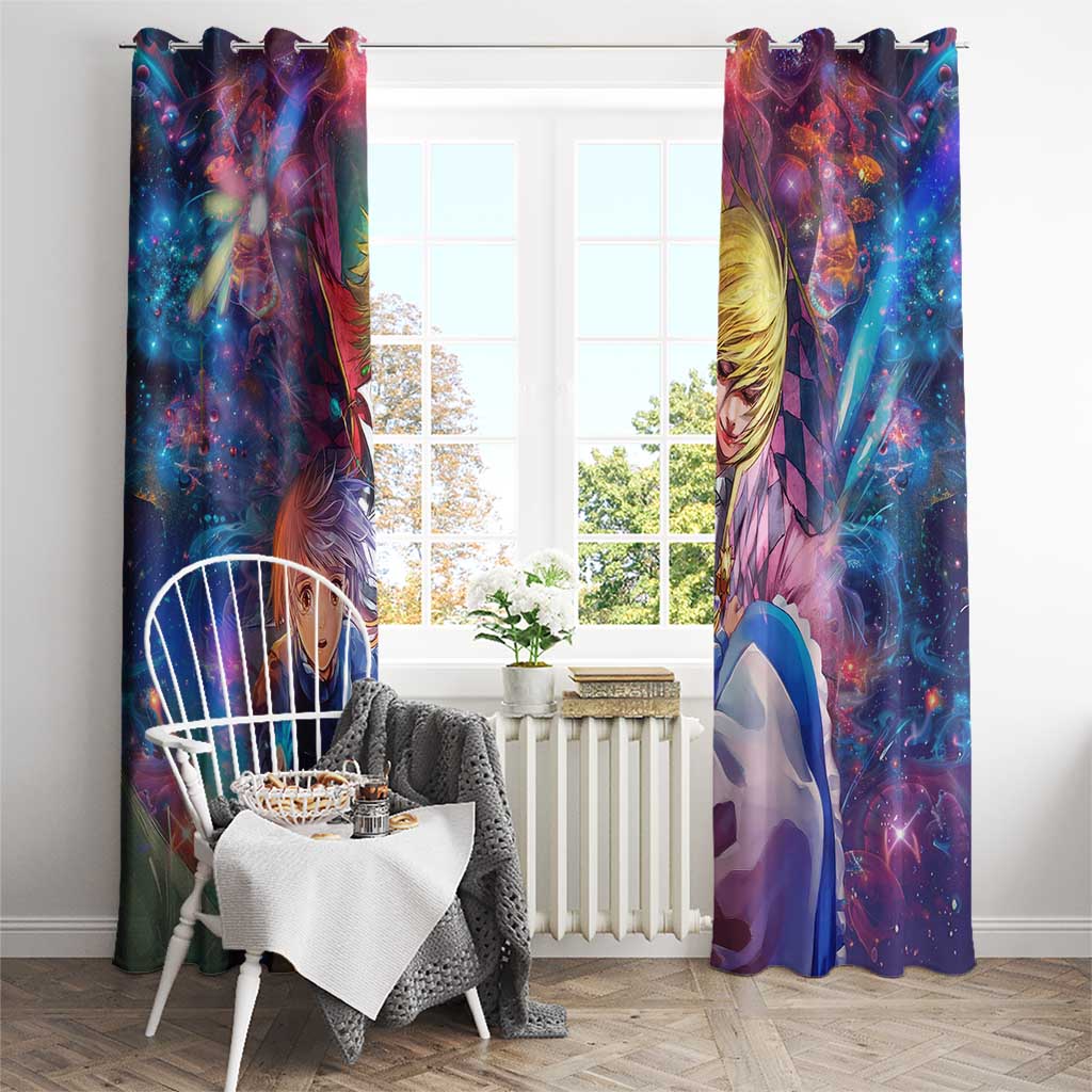Trippy Howls Moving Castle Studio Ghibli Window Curtain Anime Mix With Trippy Style