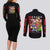 Super Smash Bros Couples Matching Long Sleeve Bodycon Dress and Long Sleeve Button Shirt Anime Style