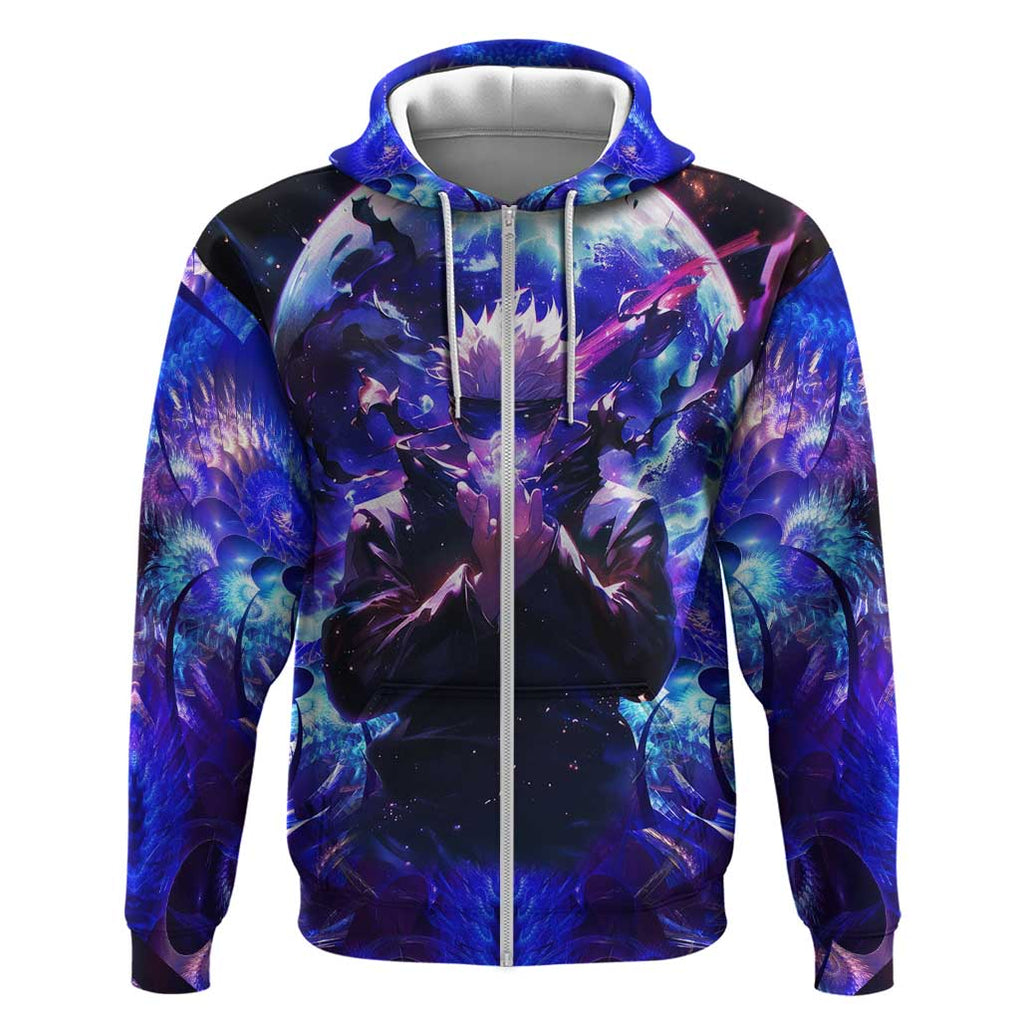 Trippy Gojo Satoru Jujutsu Kaisen Hoodie Anime Style