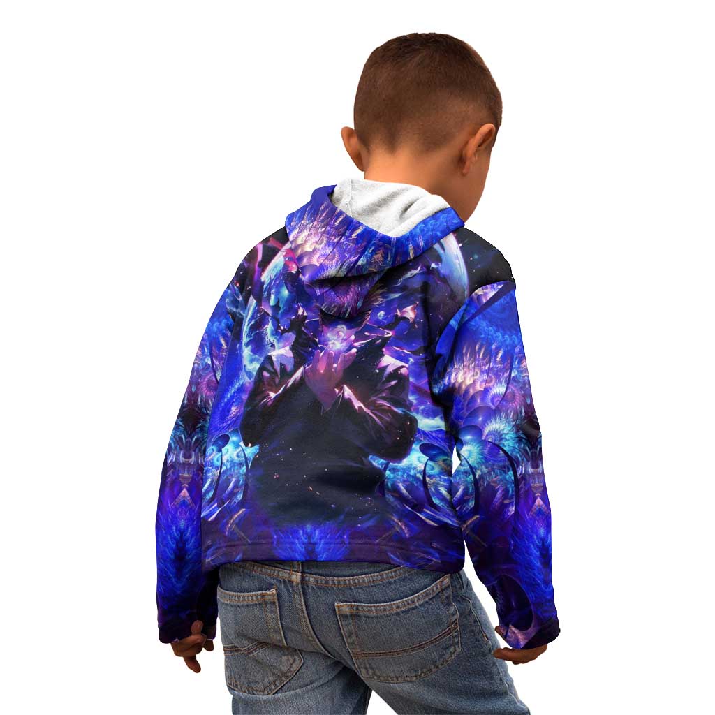 Trippy Gojo Satoru Jujutsu Kaisen Kid Hoodie Anime Style