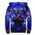 Trippy Gojo Satoru Jujutsu Kaisen Sherpa Hoodie Anime Style