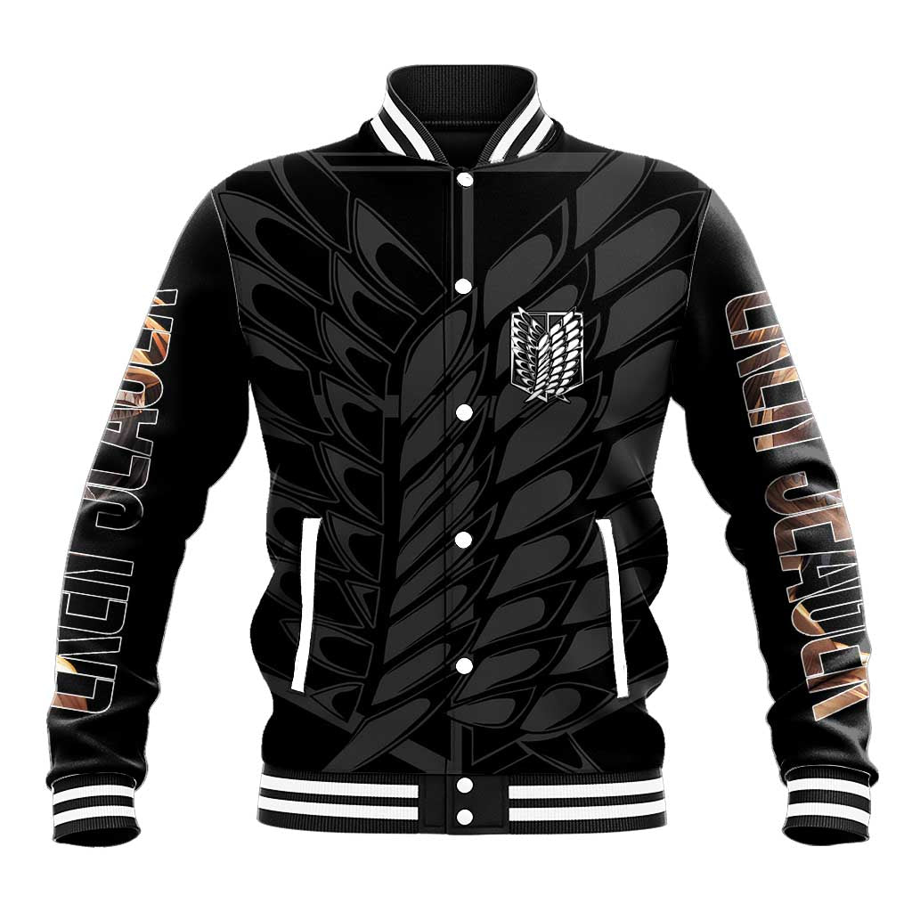 Eren Yeager Attack on Titan Baseball Jacket Anime Style - The Mazicc