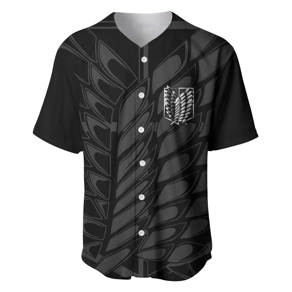 Eren Yeager Attack on Titan Baseball Jersey Anime Style - The Mazicc