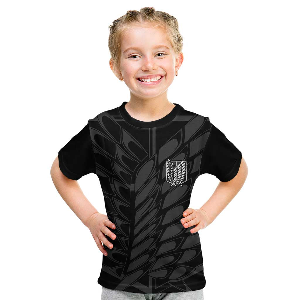 Eren Yeager Attack on Titan Kid T Shirt Anime Style - The Mazicc