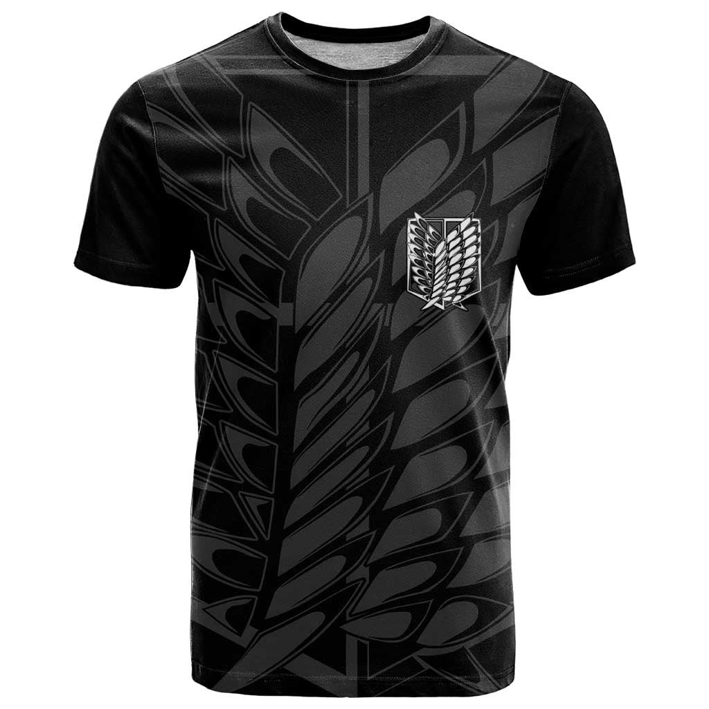 Eren Yeager Attack on Titan T Shirt Anime Style - The Mazicc