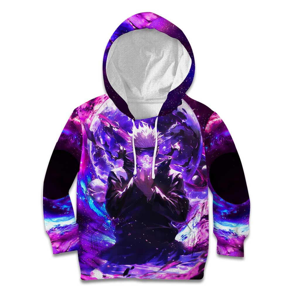 Trippy Gojo Satoru Jujutsu Kaisen Kid Hoodie Anime Style - The Mazicc