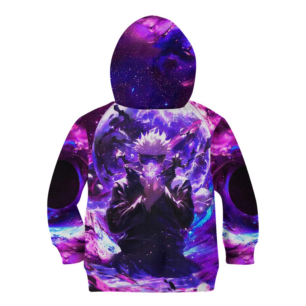 Trippy Gojo Satoru Jujutsu Kaisen Kid Hoodie Anime Style - The Mazicc