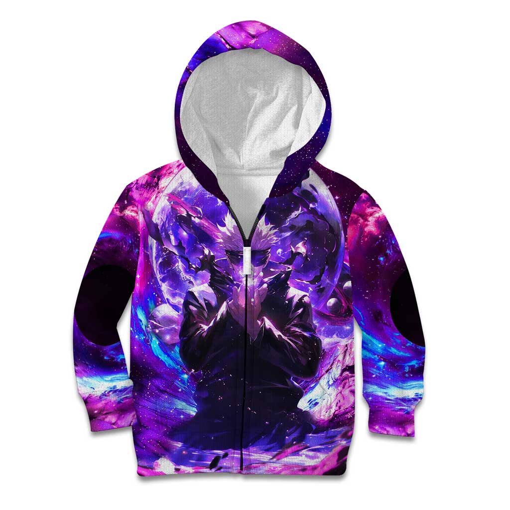 Trippy Gojo Satoru Jujutsu Kaisen Kid Hoodie Anime Style - The Mazicc