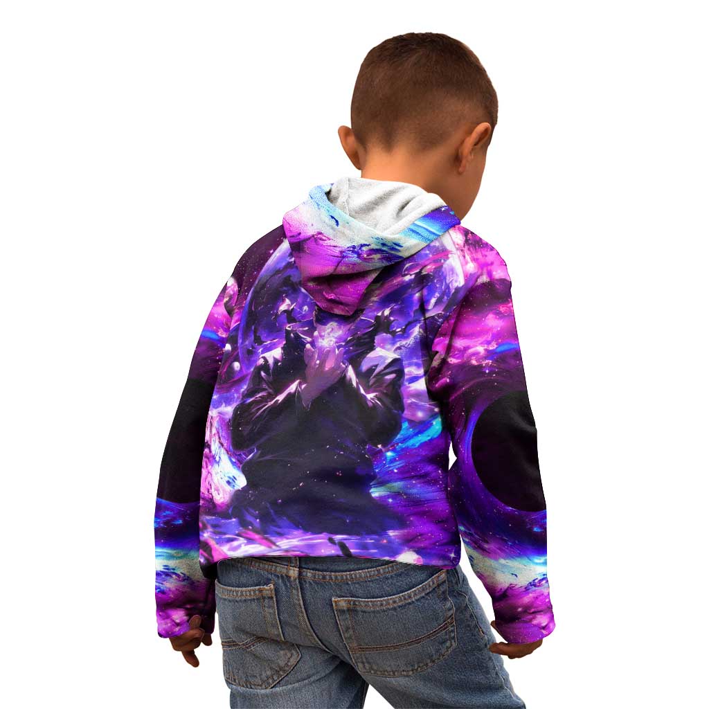 Trippy Gojo Satoru Jujutsu Kaisen Kid Hoodie Anime Style - The Mazicc
