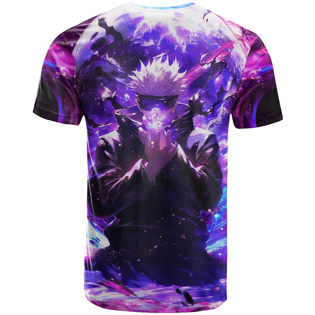 Trippy Gojo Satoru Jujutsu Kaisen T Shirt Anime Style - The Mazicc