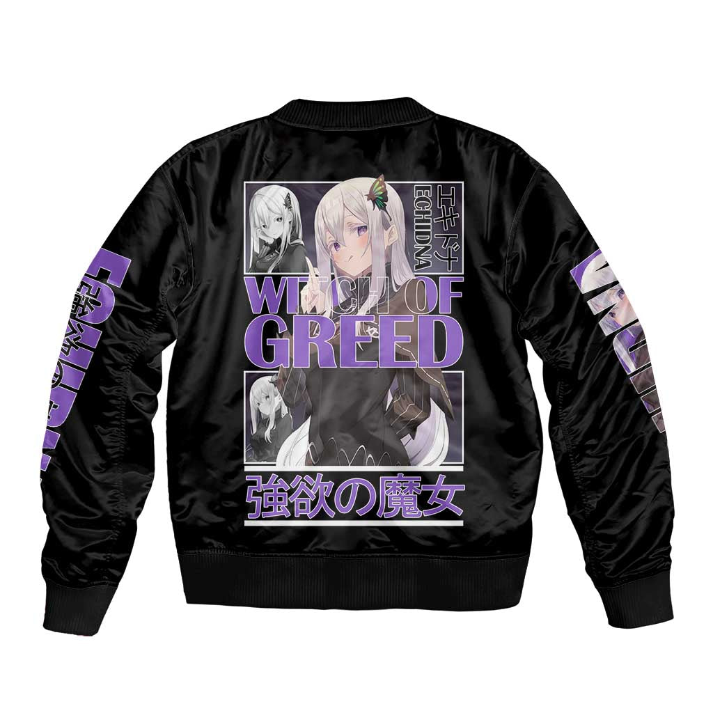 Echidna Re: Zero Bomber Jacket Anime Style - The Mazicc