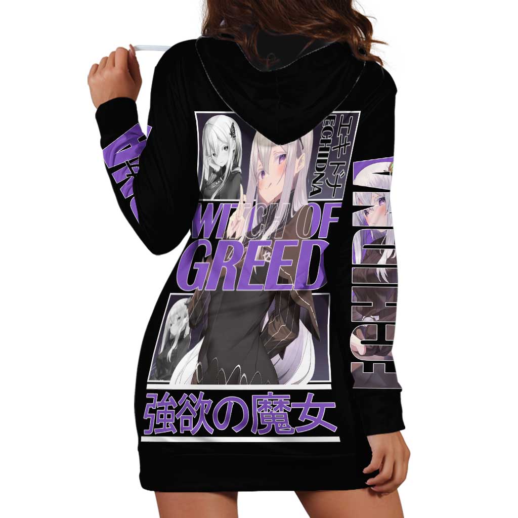 Echidna Re: Zero Hoodie Dress Anime Style - The Mazicc