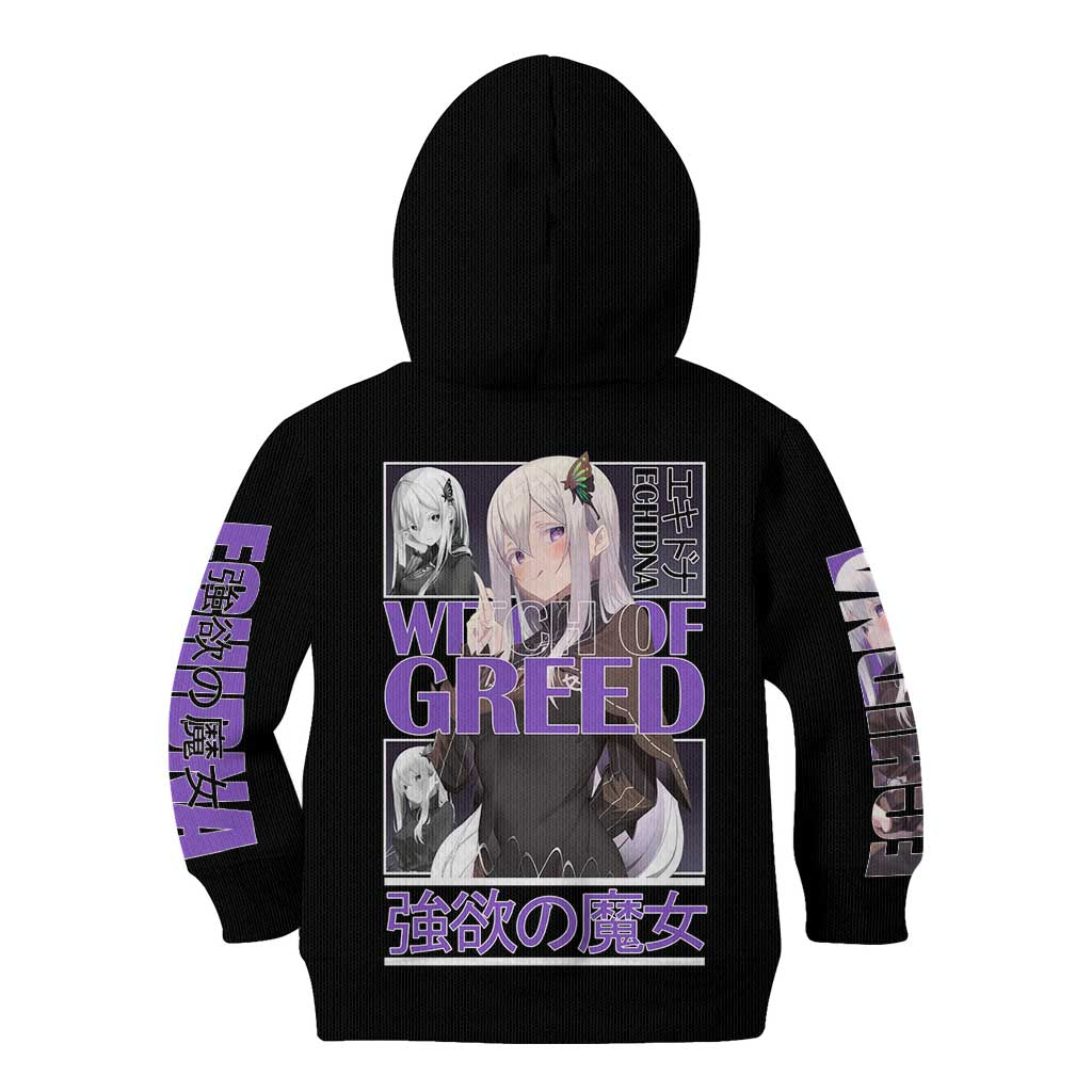 Echidna Re: Zero Kid Hoodie Anime Style - The Mazicc