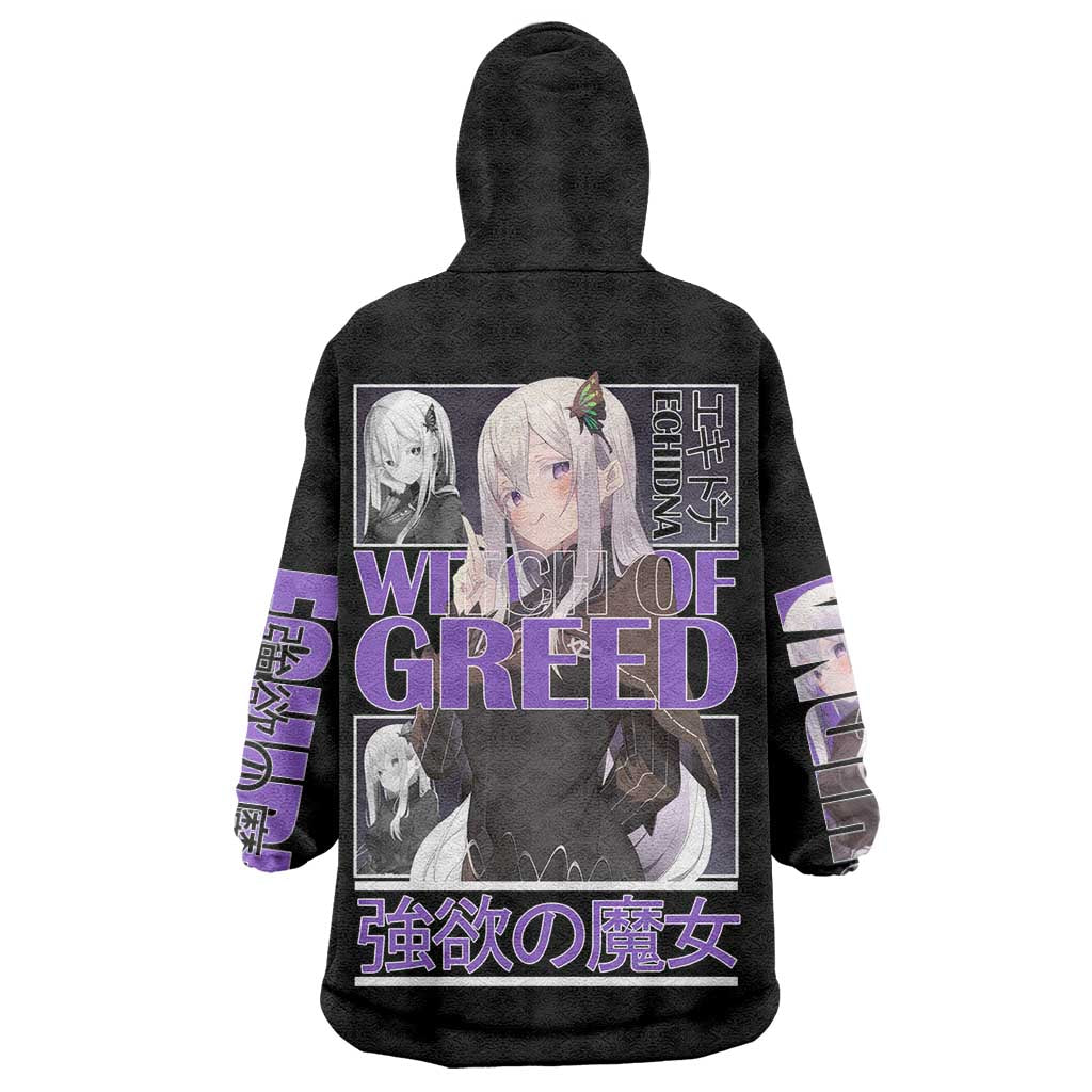 Echidna Re: Zero Wearable Blanket Hoodie Anime Style - The Mazicc