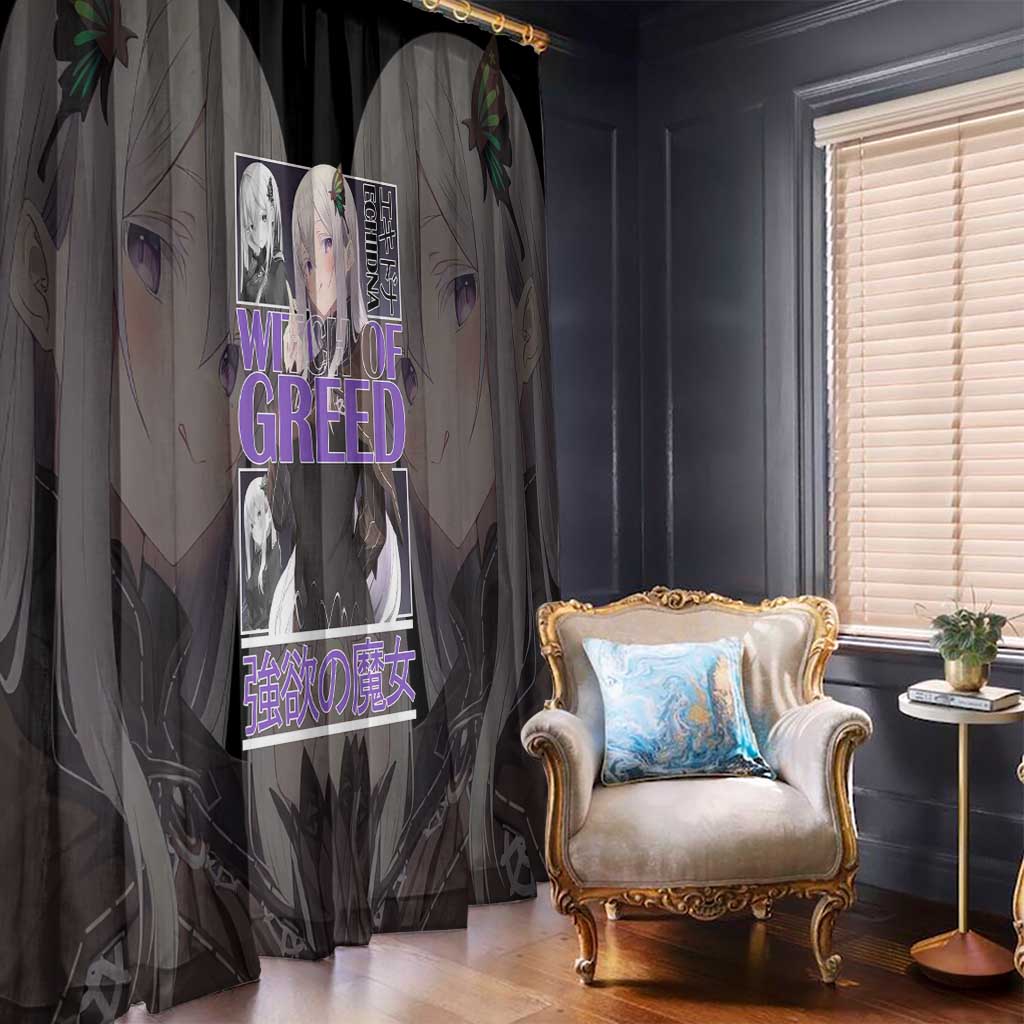 Echidna Re: Zero Window Curtain Anime Style - The Mazicc