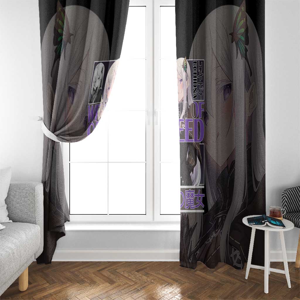 Echidna Re: Zero Window Curtain Anime Style - The Mazicc