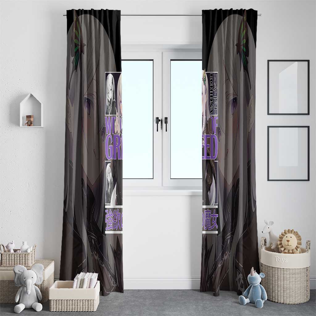 Echidna Re: Zero Window Curtain Anime Style - The Mazicc