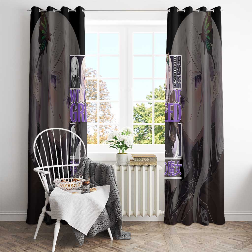 Echidna Re: Zero Window Curtain Anime Style - The Mazicc