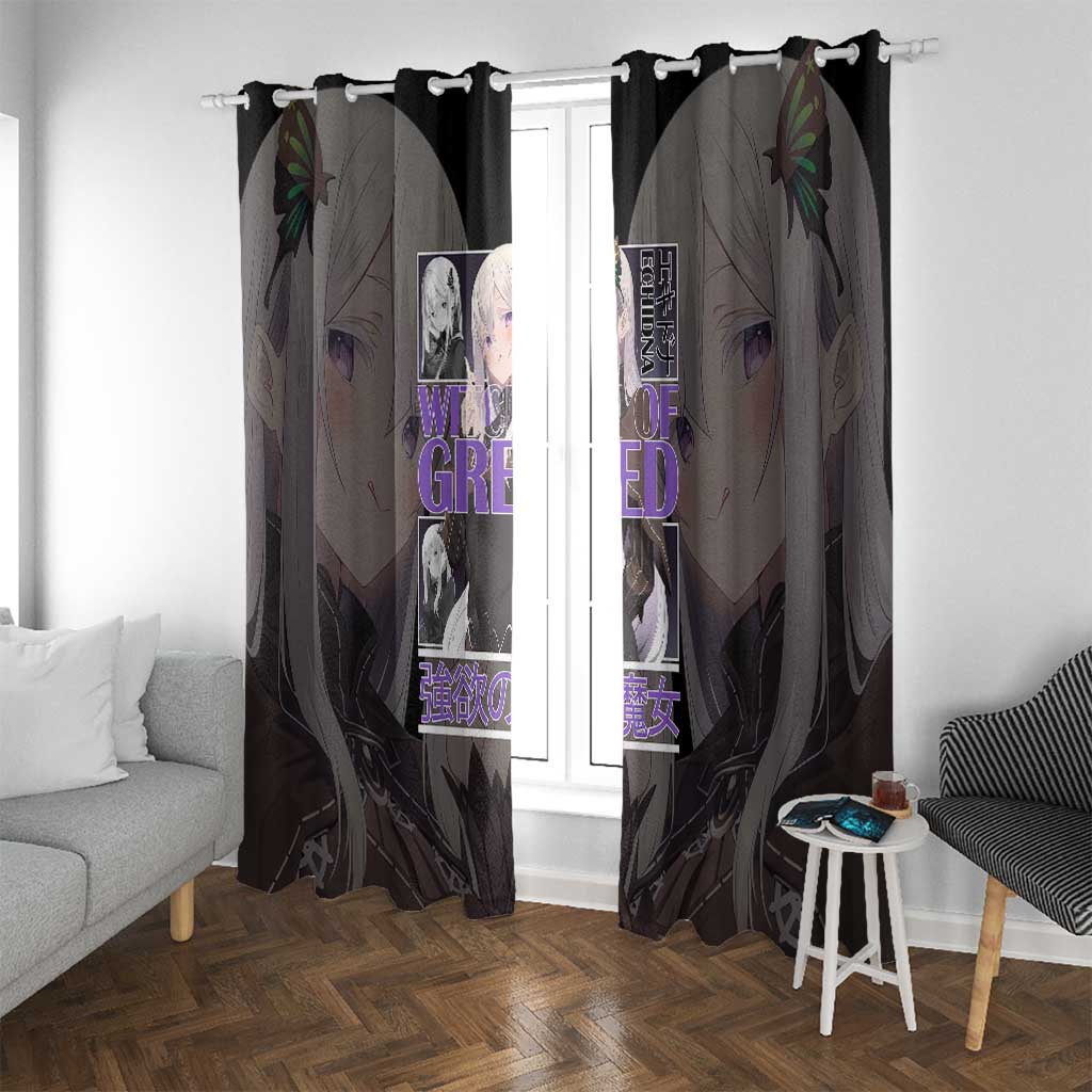 Echidna Re: Zero Window Curtain Anime Style - The Mazicc