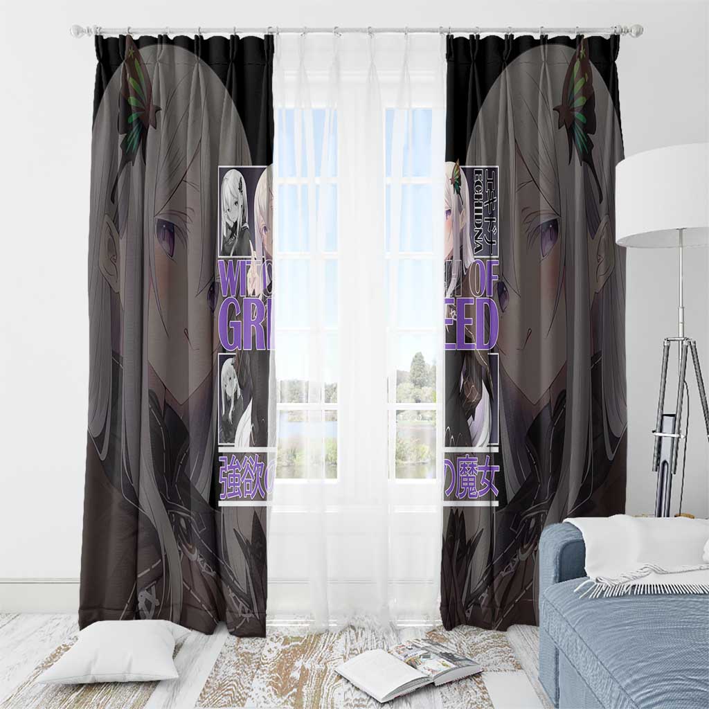 Echidna Re: Zero Window Curtain Anime Style - The Mazicc