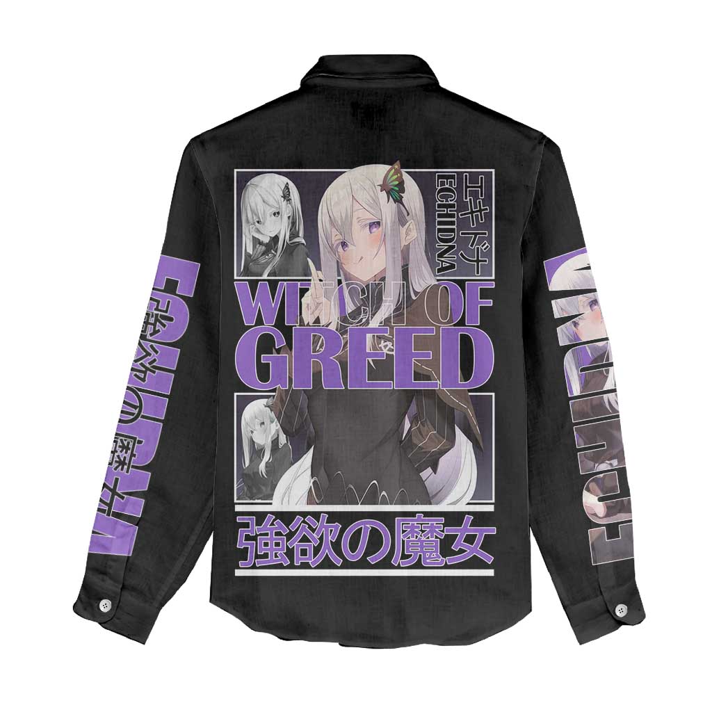 Echidna Re: Zero Women Casual Shirt Anime Style - The Mazicc