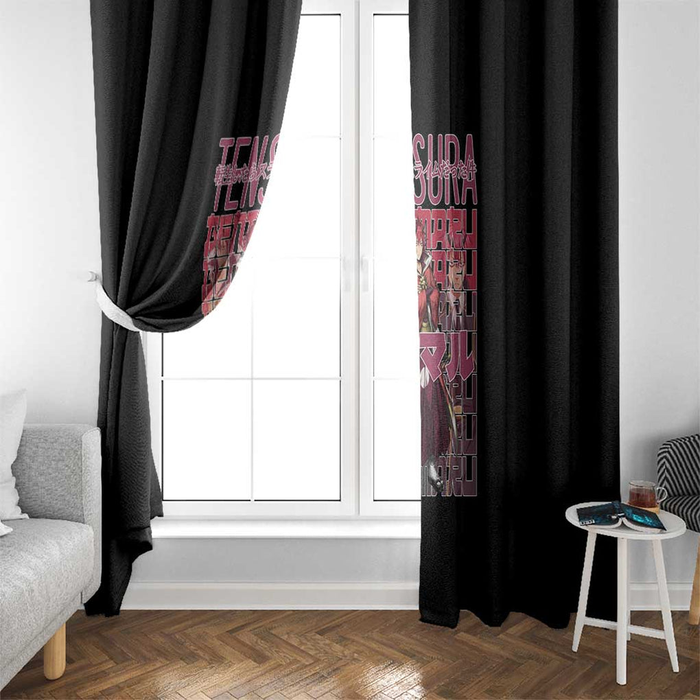 Benimaru That Time I Got Reincarnated as a Slime Window Curtain Anime Style