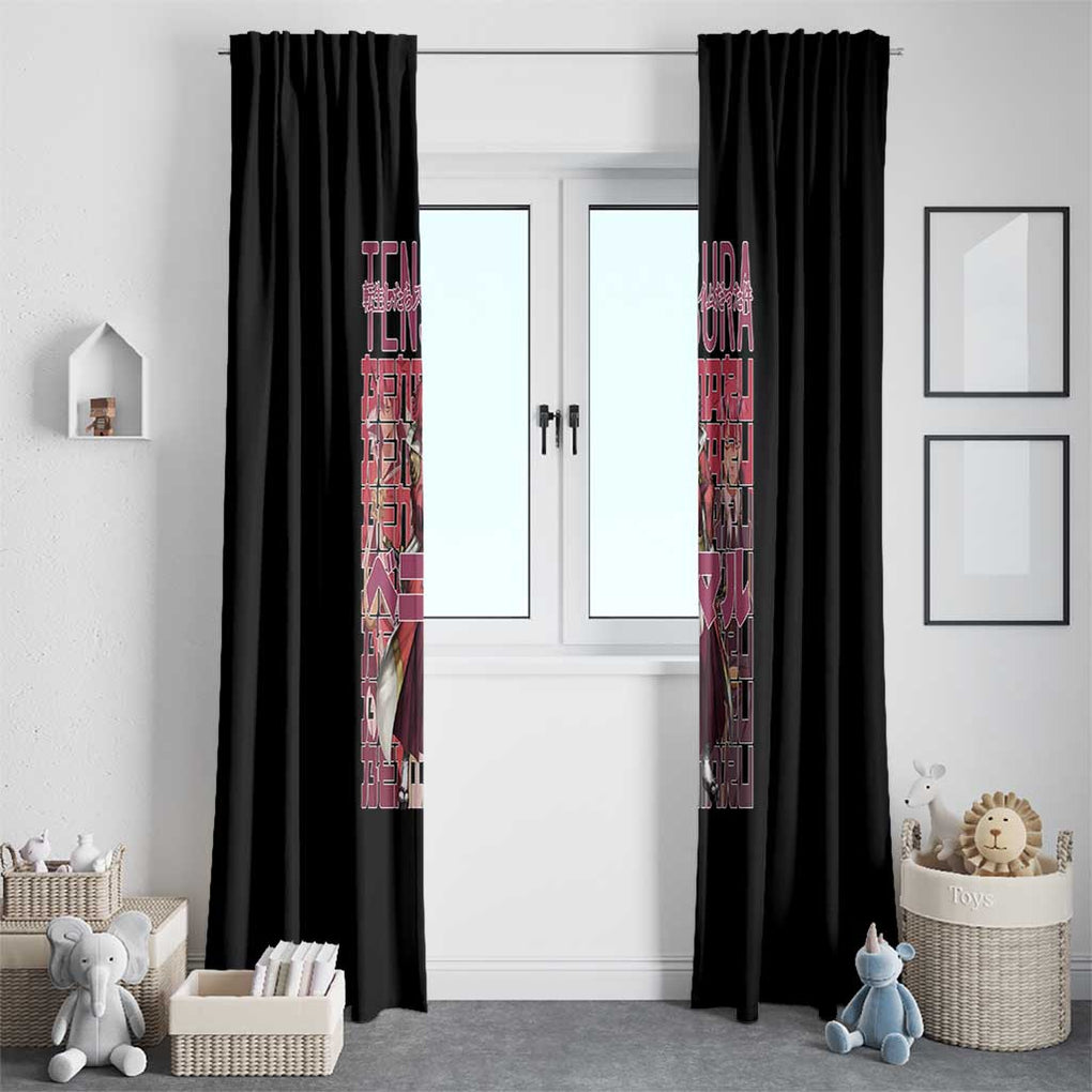 Benimaru That Time I Got Reincarnated as a Slime Window Curtain Anime Style