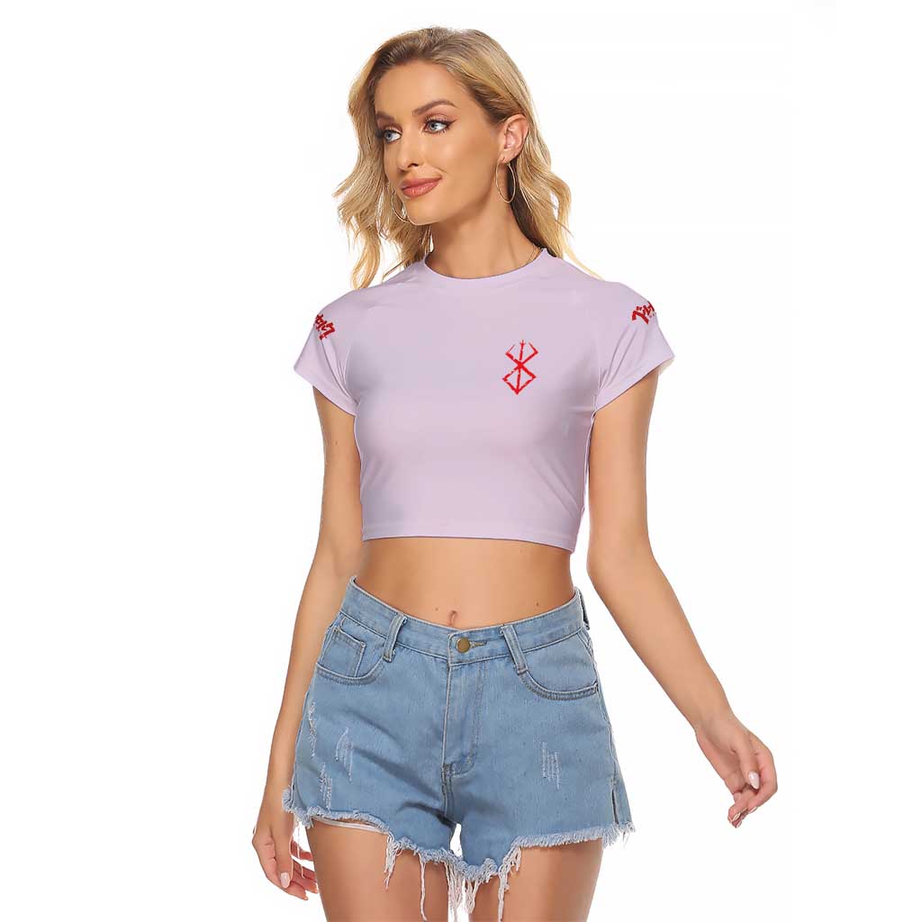 Griffith Berserk Raglan Cropped T Shirt Anime Style