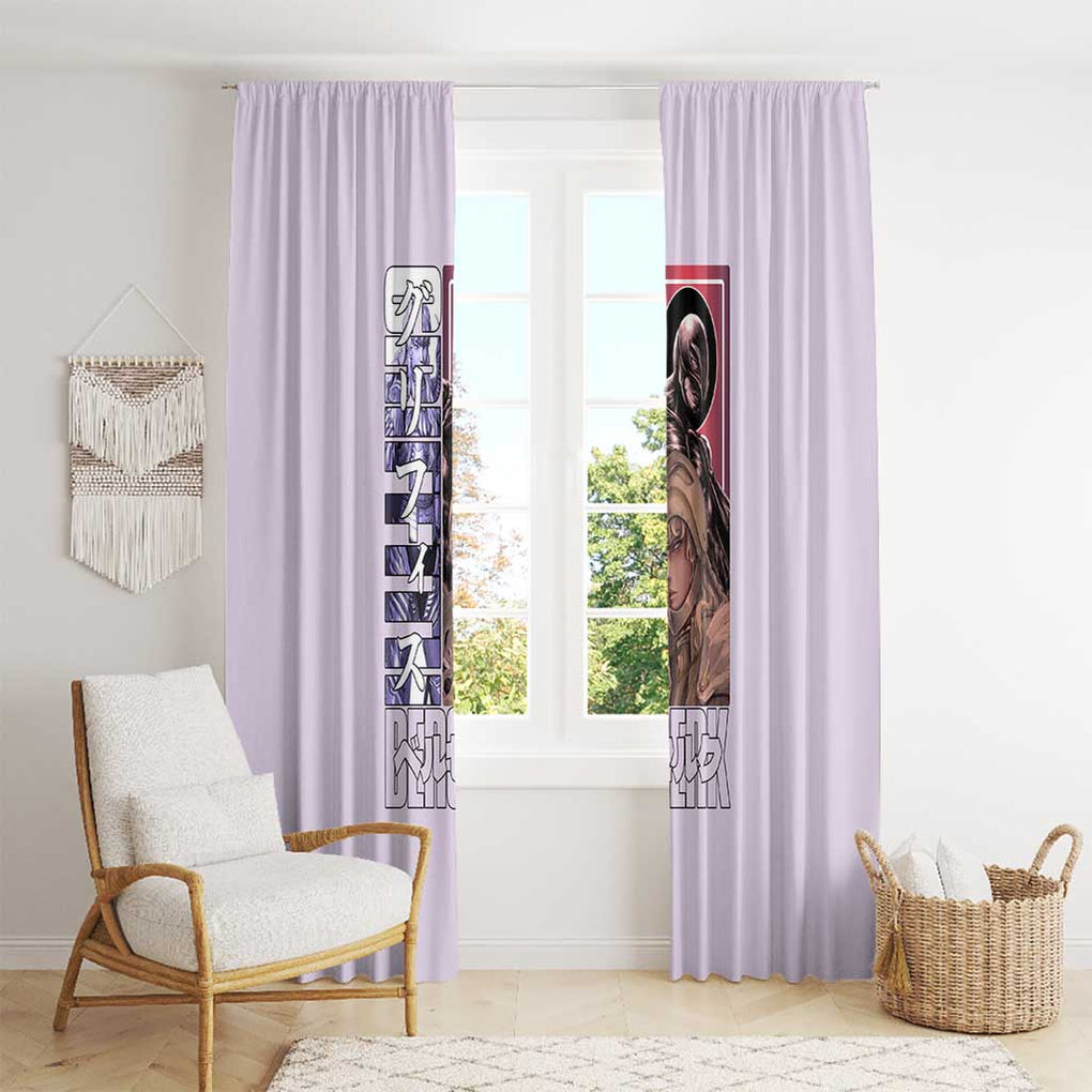 Griffith Berserk Window Curtain Anime Style