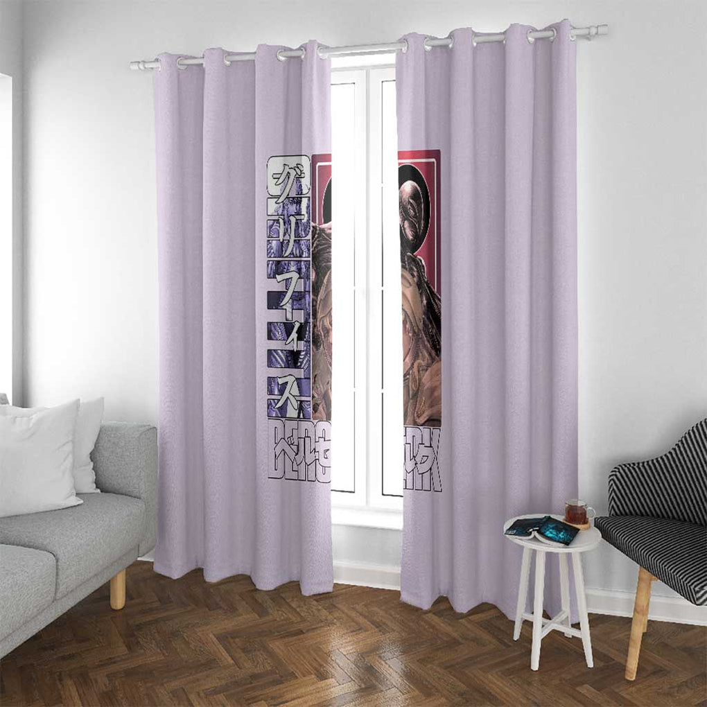 Griffith Berserk Window Curtain Anime Style