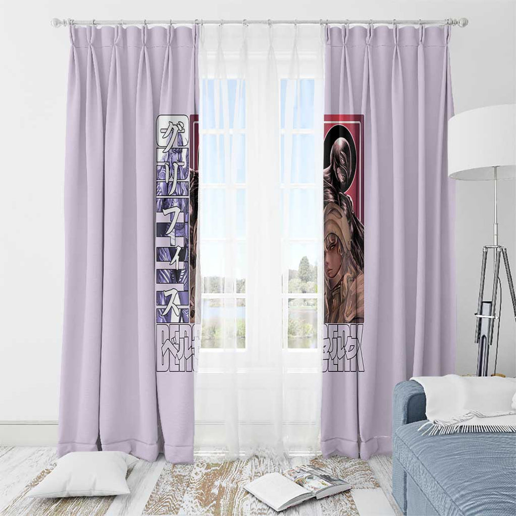 Griffith Berserk Window Curtain Anime Style