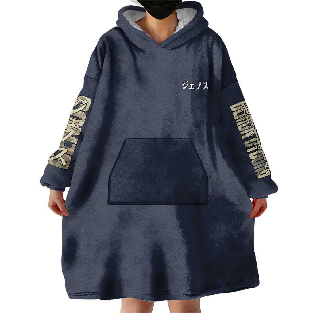Genos S Level Hero - One Punch Man Wearable Blanket Hoodie Anime Style
