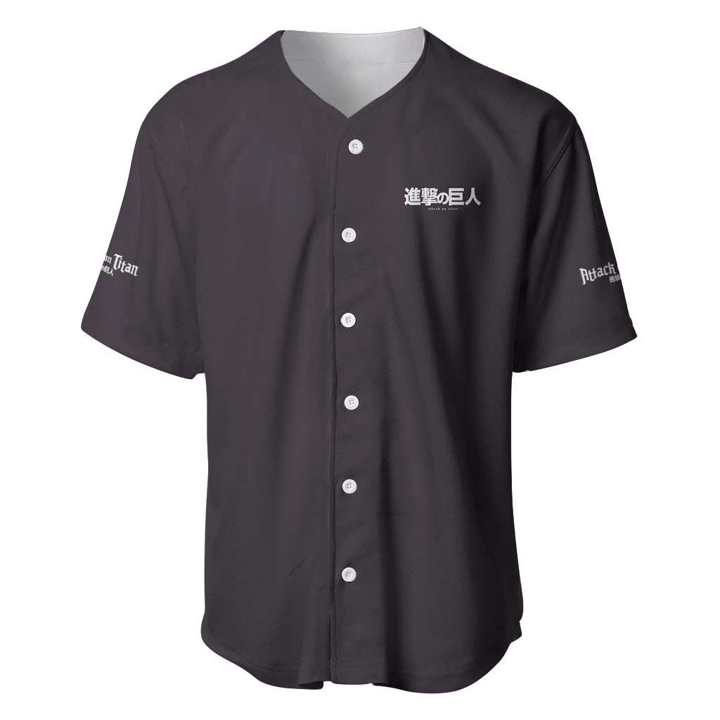 Colossal Titan Attack on Titan Baseball Jersey Anime Style