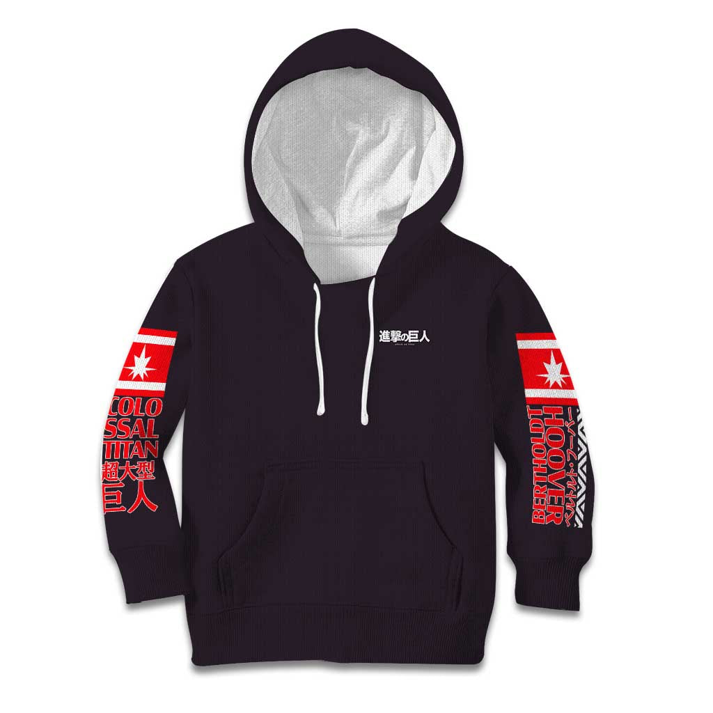 Colossal Titan Attack on Titan Kid Hoodie Anime Style
