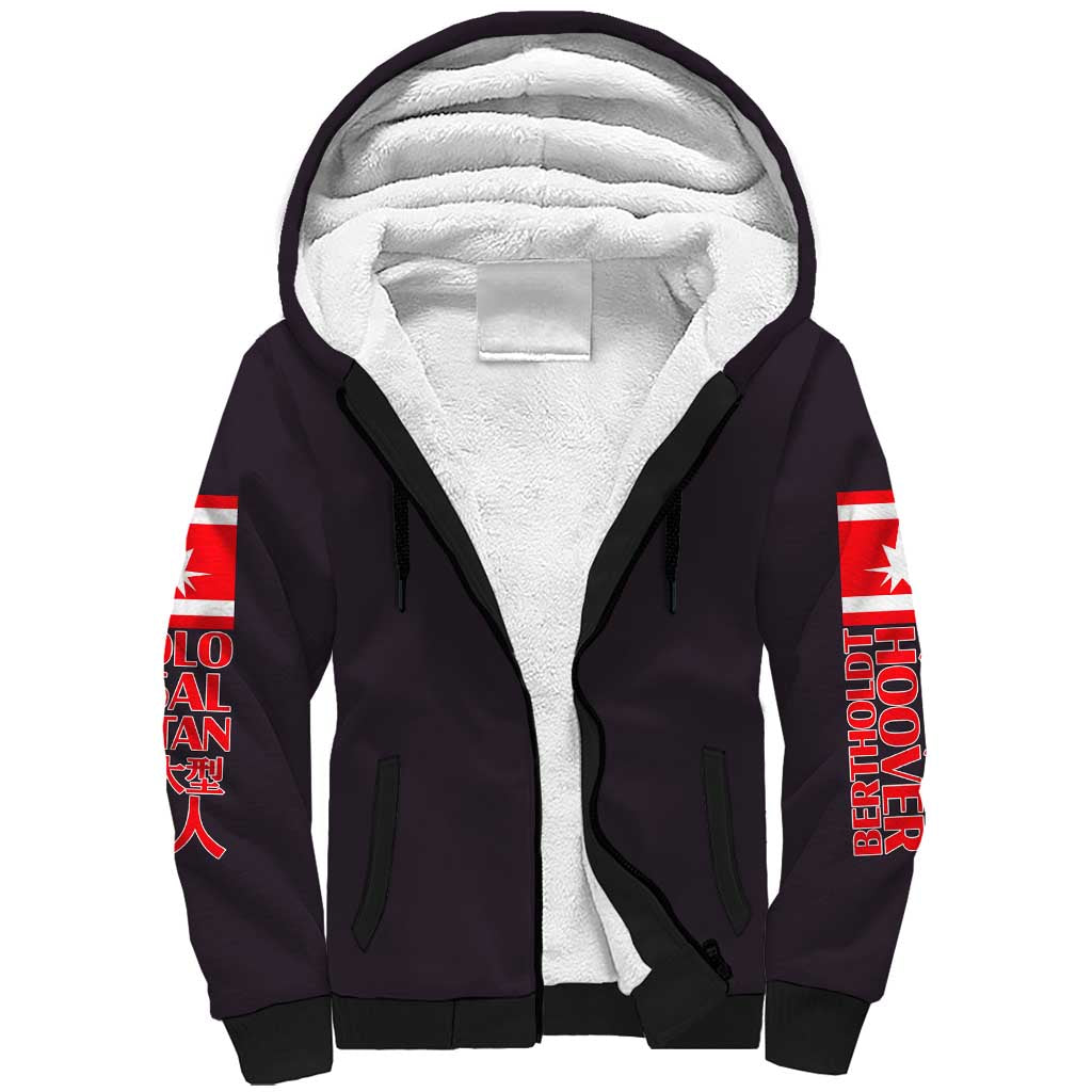 Colossal Titan Attack on Titan Sherpa Hoodie Anime Style