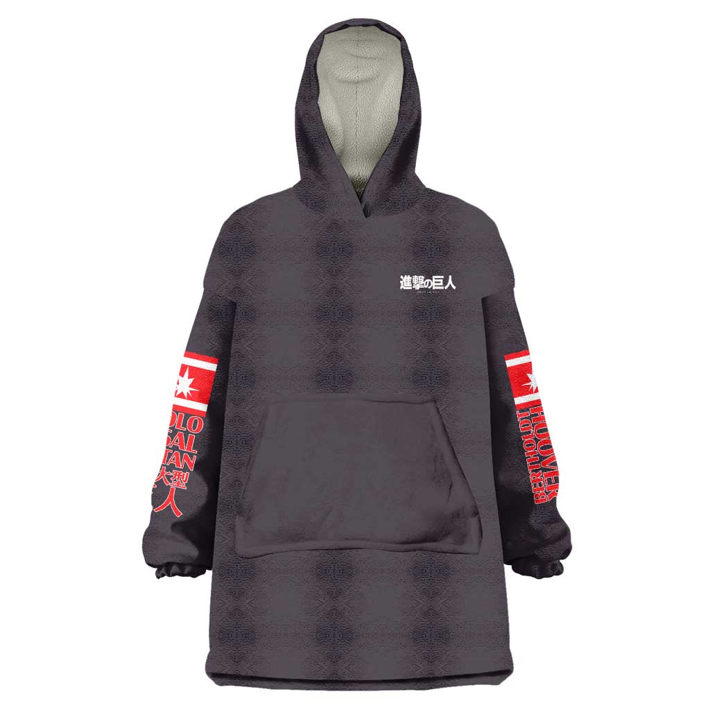 Colossal Titan Attack on Titan Wearable Blanket Hoodie Anime Style