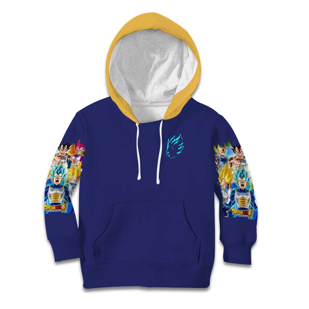 Vegeta V4 Dragon Ball Z Kid Hoodie Anime Style