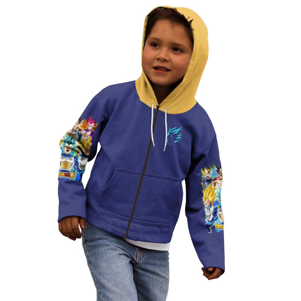 Vegeta V4 Dragon Ball Z Kid Hoodie Anime Style