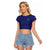 Vegeta V4 Dragon Ball Z Raglan Cropped T Shirt Anime Style