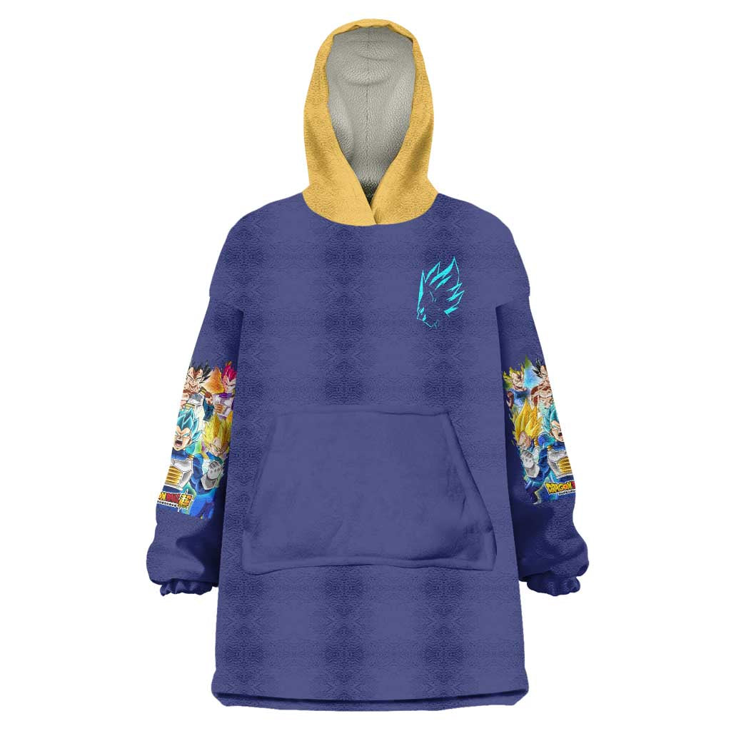Vegeta V4 Dragon Ball Z Wearable Blanket Hoodie Anime Style