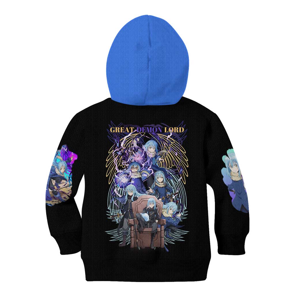 Rimuru Tempest V4 That Time I Got Reincarnated as a Slime Kid Hoodie Anime Style