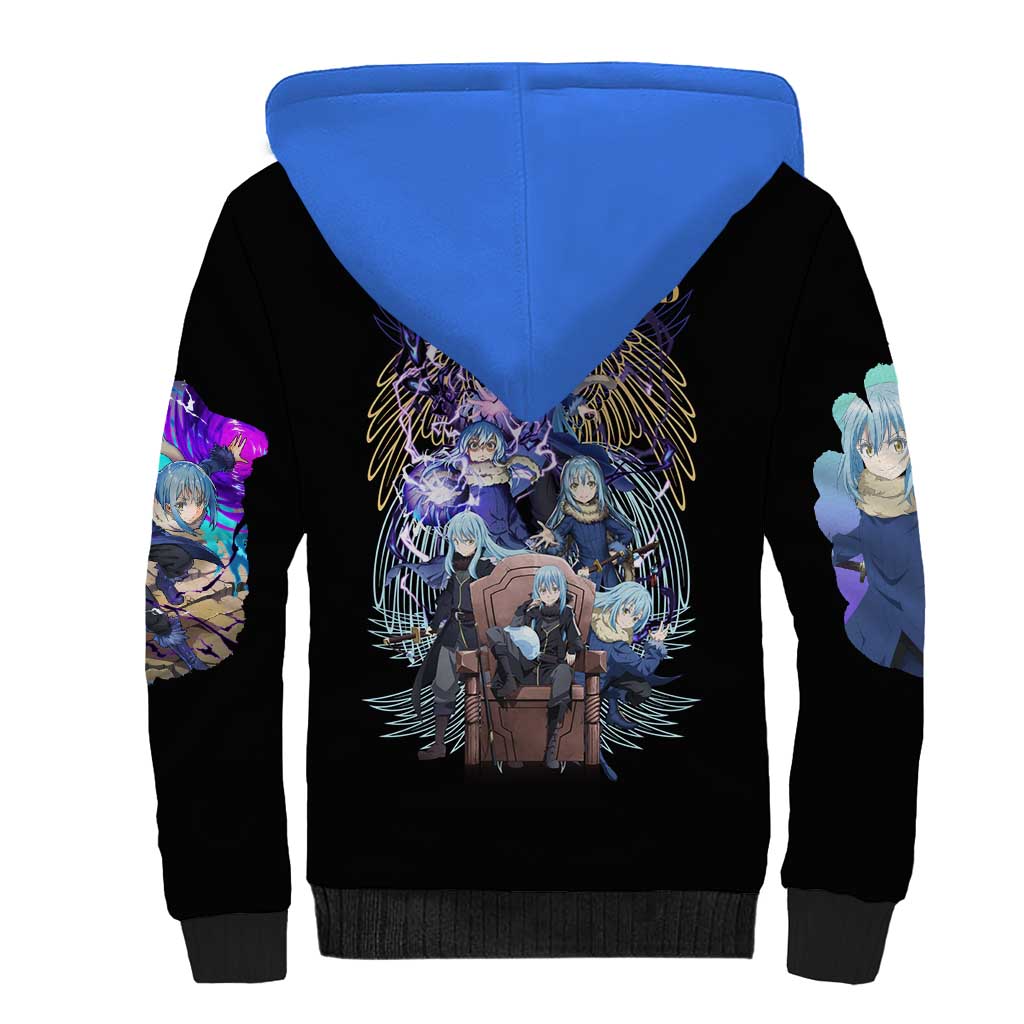 Rimuru Tempest V4 That Time I Got Reincarnated as a Slime Sherpa Hoodie Anime Style