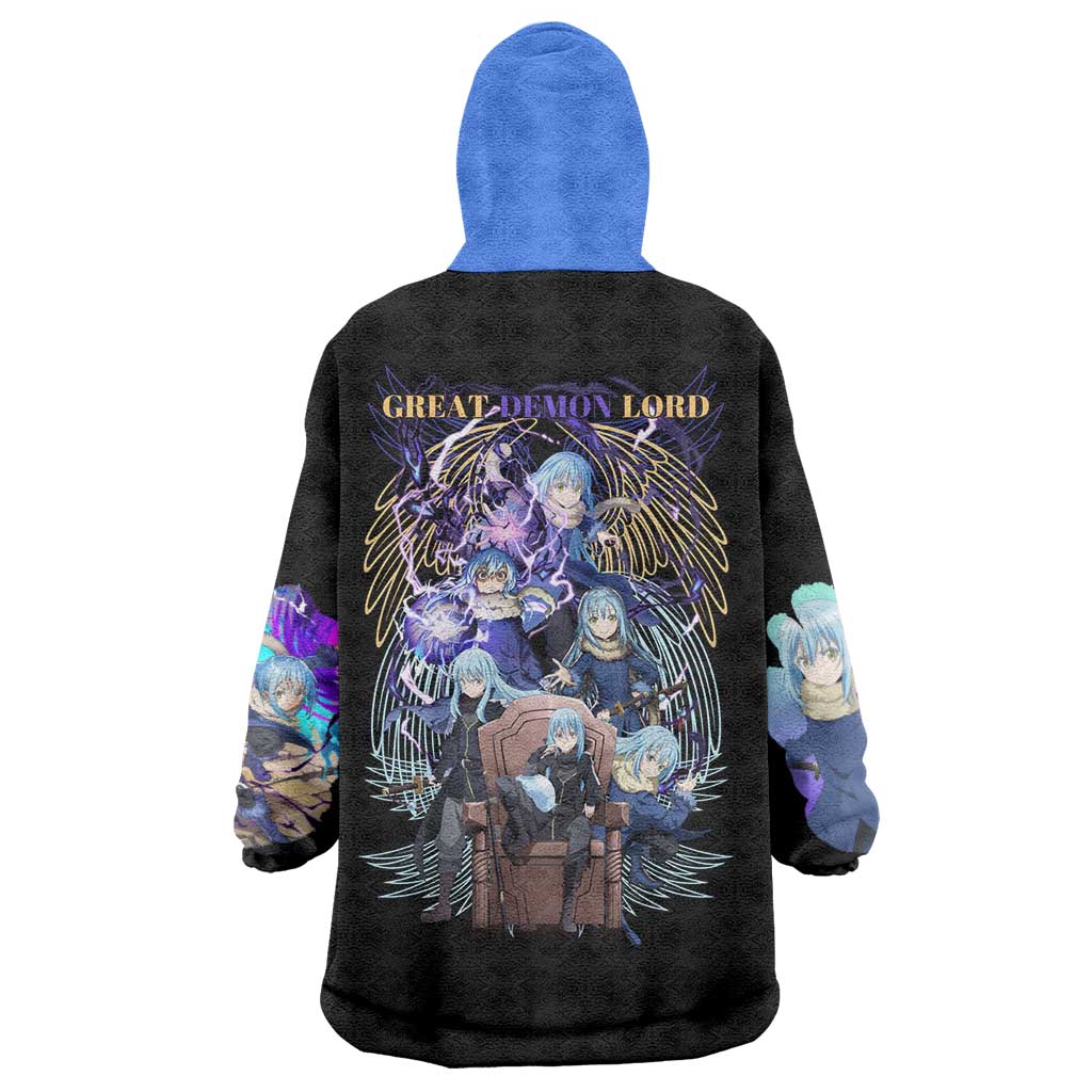 Rimuru Tempest V4 That Time I Got Reincarnated as a Slime Wearable Blanket Hoodie Anime Style