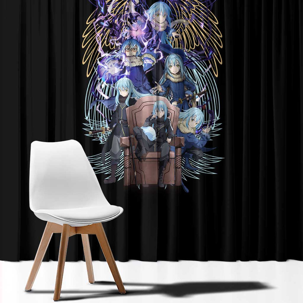 Rimuru Tempest V4 That Time I Got Reincarnated as a Slime Window Curtain Anime Style