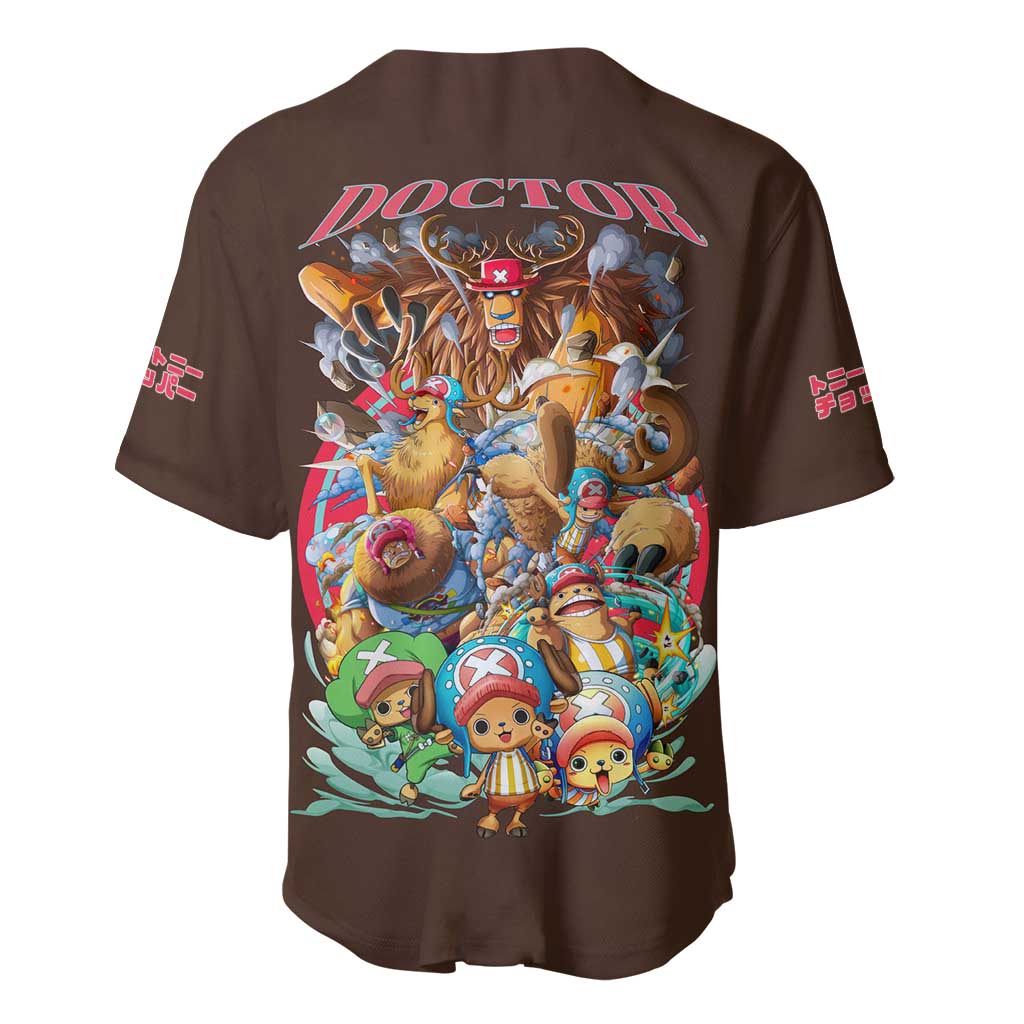 Tony Tony Chopper V4 One Piece Baseball Jersey Anime Style
