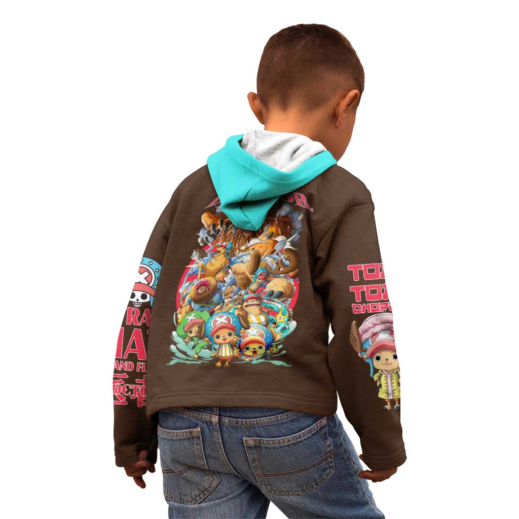 Tony Tony Chopper V4 One Piece Kid Hoodie Anime Style