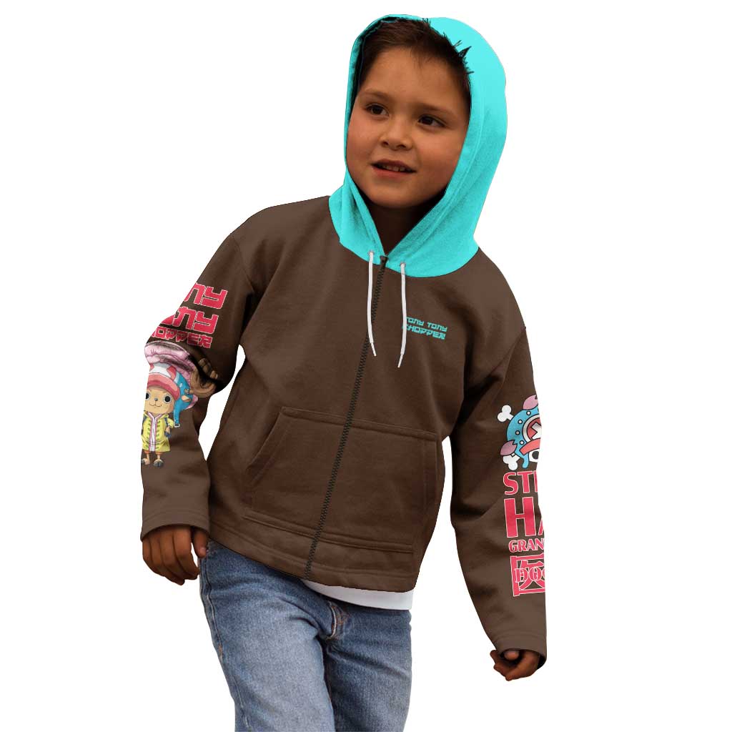 Tony Tony Chopper V4 One Piece Kid Hoodie Anime Style